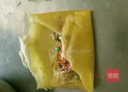 Illustration of how to make pot sticker sushi 4