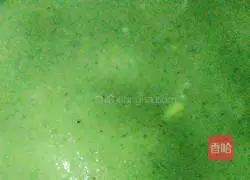 Illustration of how to make celery and green onion pancakes 7