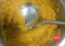 How to make pumpkin bean paste cake Illustration 3