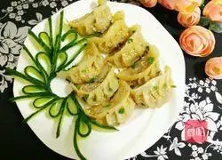 Illustration of how to make fried dumplings with electric pan 9