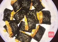 How to make corn sushi rolls Illustration 5