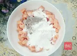Illustration of how to make crispy sweet potato cake 4