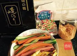 Japanese sushi! Illustration of how to make 2