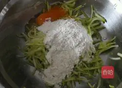 Zucchini and egg soft pancake recipe 1