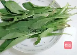 Illustration of how to make dandelion pancakes 2