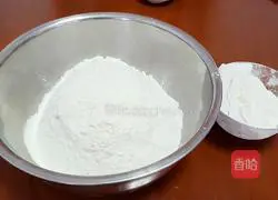 Illustration of how to make vegetable pancakes 1