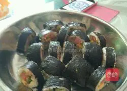 Seaweed sushi for mom? Recipe 6