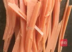 Illustration of how to make ham and egg pancakes 6