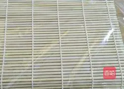 Illustration of how to make sushi 11