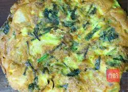Spinach Potato Egg Pancake Recipe Illustration 6