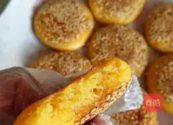 Illustration of how to make sweet potato cakes 18