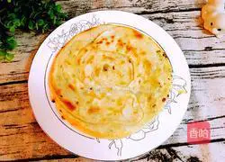 Illustration of how to make scallion pancakes 16