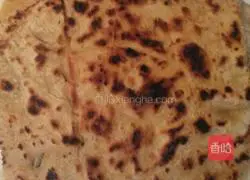 Illustration of how to make scallion pancakes 7