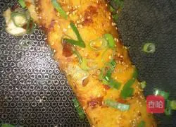 Illustration of making sauce-flavored pancake 15