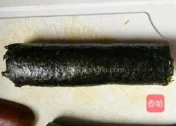 Illustration of homemade simple sushi 5