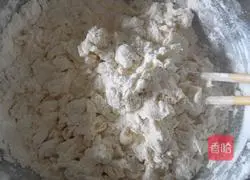 Illustration of how to make scallion pancakes 1