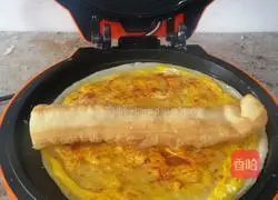 Homemade pancakes and fruit Practice illustration 6