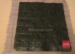 Illustration of home-cooked sushi 3 