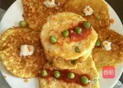 Illustration of how to make bean dregs cake 9