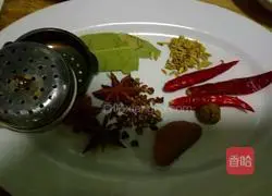 Illustration of how to make sesame cakes with meat 4