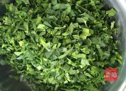 Spinach egg pancake recipe 1