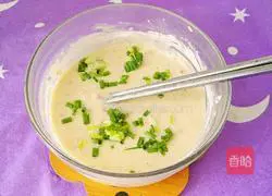 Illustration of how to make fruit whole grain pancakes 8