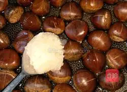 Illustration of how to make chestnut 4
