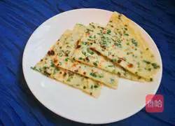 Illustration of how to make chive egg pancake 8