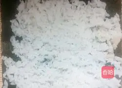 Illustration of how to make meat floss sushi 4