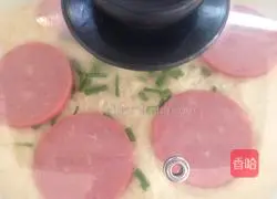 Illustration of how to make scallion-flavored dough pancakes 6