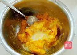 Condensed Milk Sweet Pumpkin Cake Recipe Illustration 2