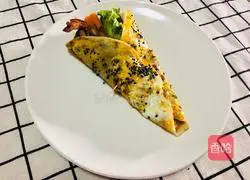 Illustration of how to make pancakes and fruits 13 