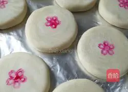 Illustration of how to make Kuaishou shortbread (mung bean filling) 16