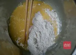 Illustration of how to make egg and leek cake 2