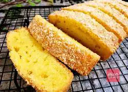 Coconut milk Illustration of how to make pound cake 1