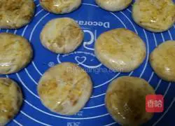 Illustration of how to make sesame pancakes 10