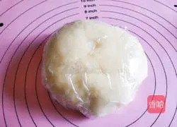 Illustration of how to make bean paste cake 3