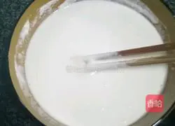 Illustration of how to make fried egg pancakes 2