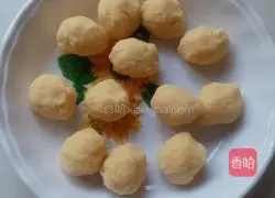 Illustration of how to make mung bean cake 2