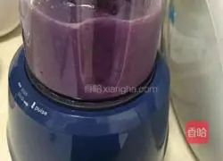 Purple Sweet Potato Illustration of how to make cakes 1