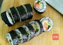 Home-cooked sushi recipe 12