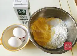 Illustration of how to make fried corn tortillas 1