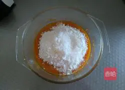 Illustration of how to make steamed pumpkin cake 6