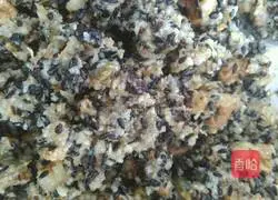 Coconut Walnut Black Sesame Shortbread Recipe Illustration 3