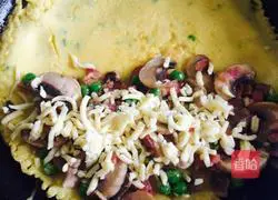 Illustration of how to make egg pancake rolls 8