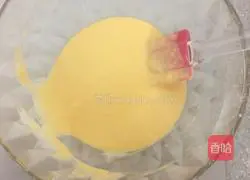 Illustration of how to make original milk chiffon cake 3