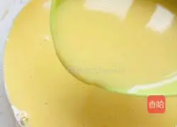 Illustration of how to make whole egg tarts without whipping cream 8