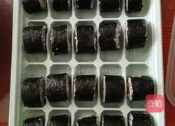 Illustration of how to make original sushi 5