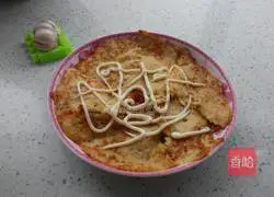 Illustration of how to make cabbage and egg patties 11