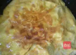 Illustration of how to make sausage and egg pancakes 5